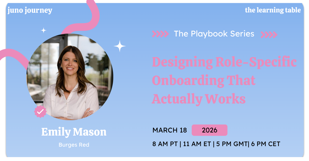 ICYMI: Role-specific Onboarding design