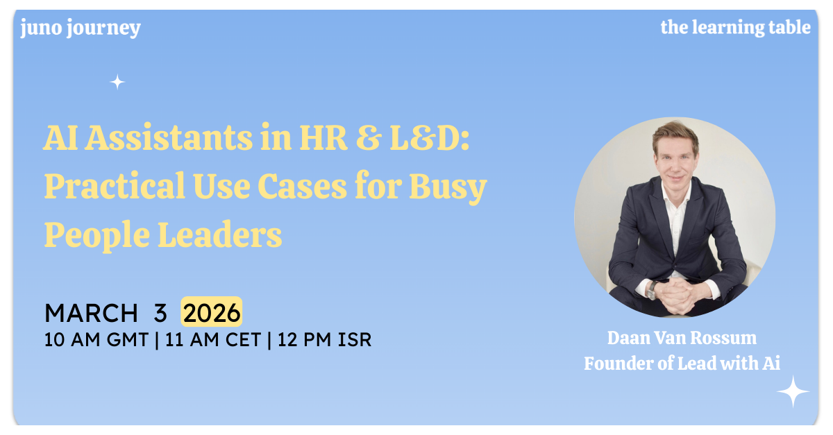 ICYMI: AI Assistants in HR & L&D: Practical Use Cases for Busy People Leaders