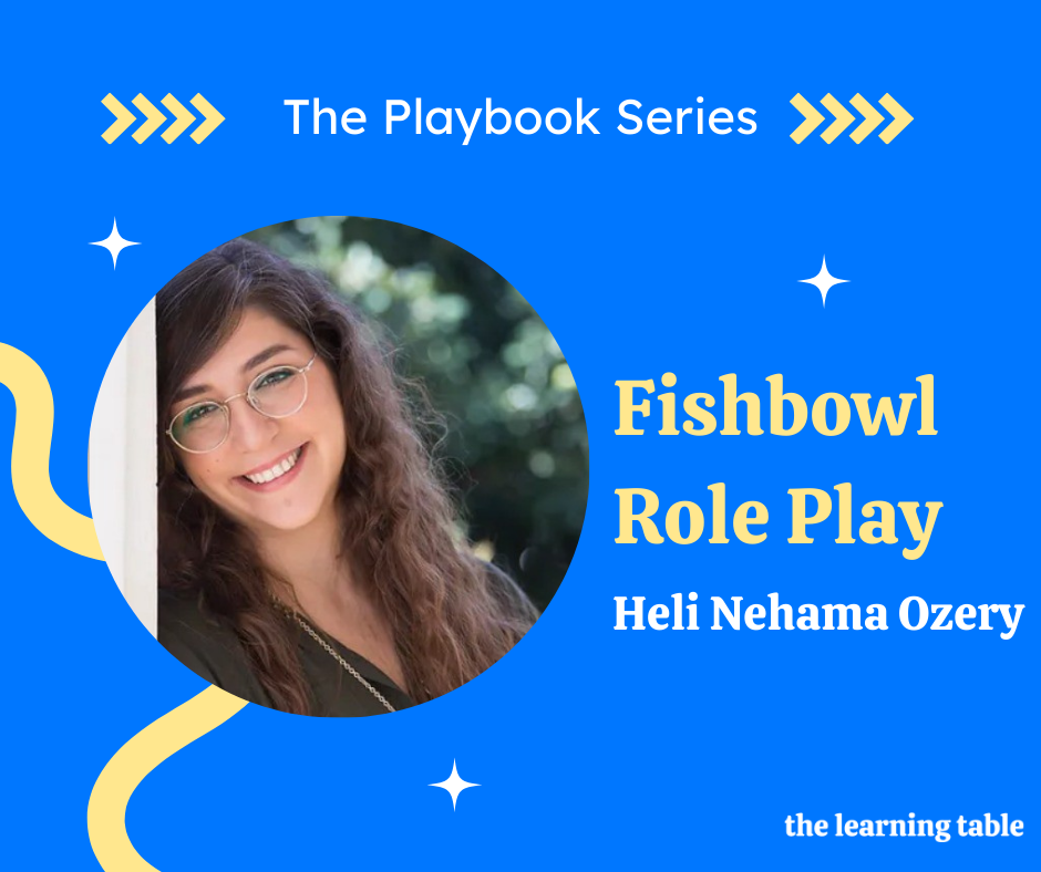 The Playbook series #1- Fishbowl workshop