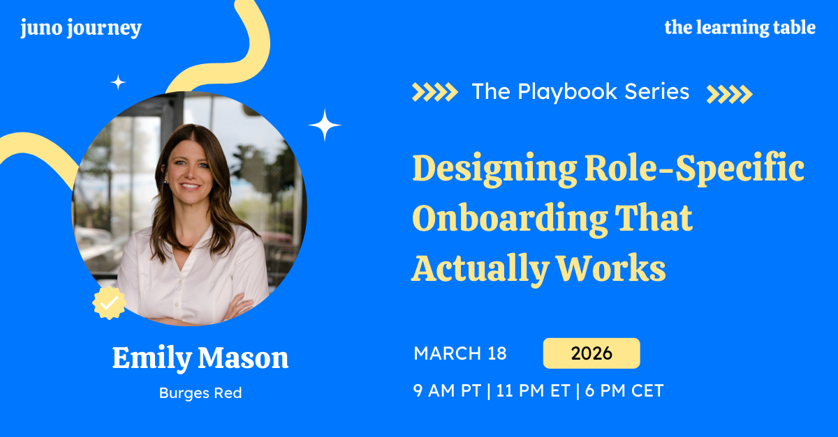 The Playbook series #3- Designing Role-Specific Onboarding That Actually Works